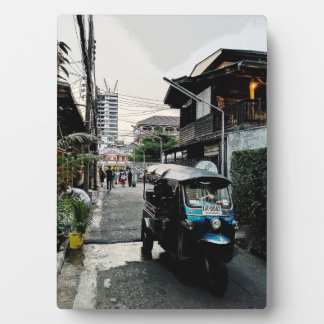 Tuk Tuk In Bangkok Thailand Plaque