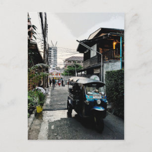 Tuk Tuk In Bangkok Thailand Postcard