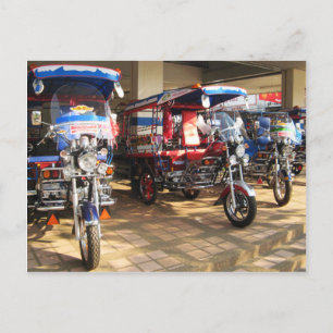 Tuk Tuk Showroom ... Udon Thani, Isaan Postcard
