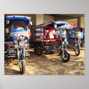 Tuk Tuk Showroom ... Udon Thani, Isaan Poster