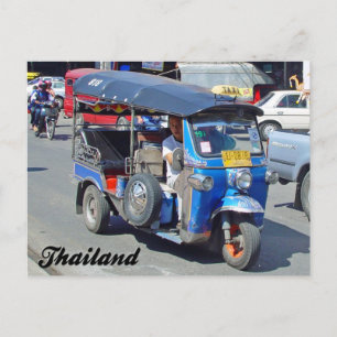 Tuk Tuk Thailand Post Card