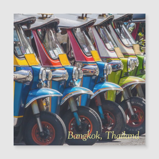 Tuk tuks in a row  (Front)