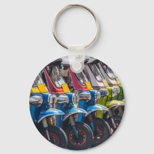 Tuk tuks in a row key ring