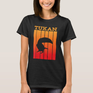 Tukan Shadow Silhouette At Sunset T-Shirt
