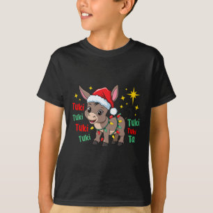 Tuki Tuki Donkey Tis The Season Mexican Spanish Ch T-Shirt