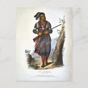 Tuko-See Mathla A Seminole Chief Postcard