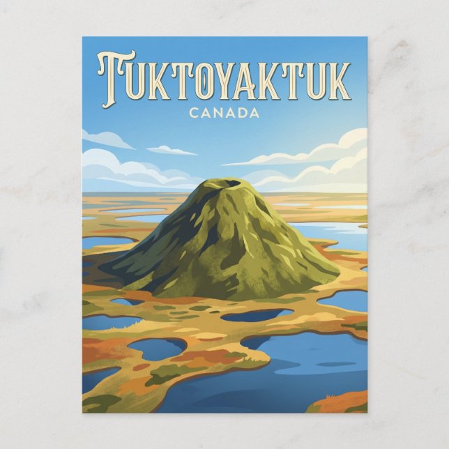 Tuktoyaktuk Canada Postcard (Front)