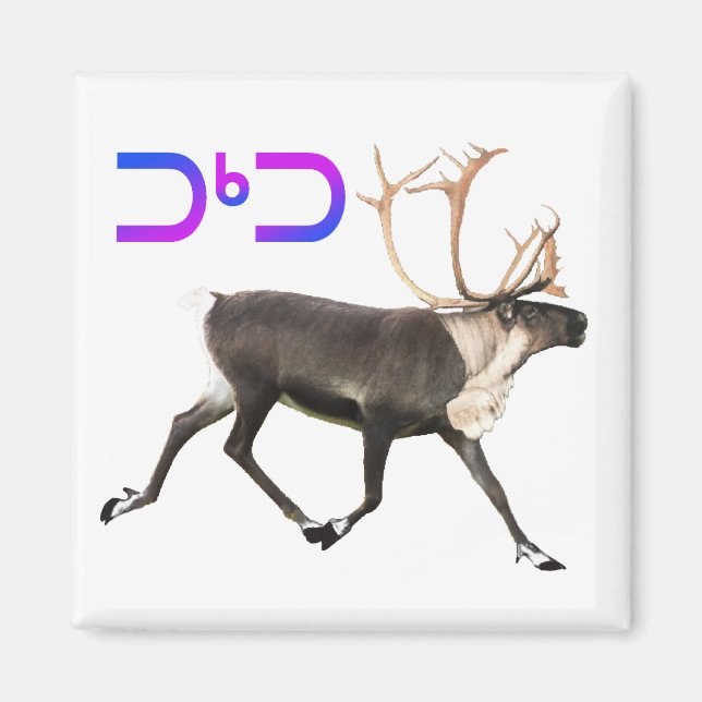 Tuktu - Caribou Magnet (Front)