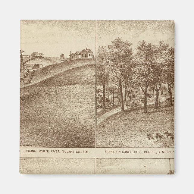 Tulare Co ranches, offices Magnet (Front)