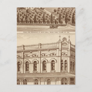 Tulare County Bank Postcard