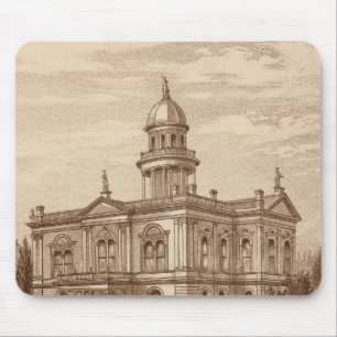 Tulare County Court House Mouse Mat