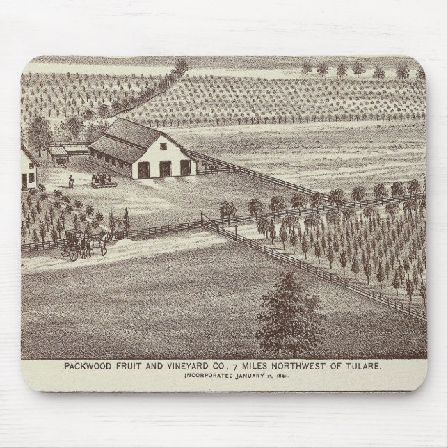 Tulare farms mouse mat (Front)