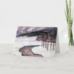 Tuligolovo Lviv region Ukraine by Julian Fałat Card