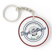 Tulip #7, Days Cottages Keychain