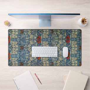 Tulip and Rose Date, Design 1876 William Morris Desk Mat