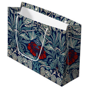 Tulip and Rose, William Morris Large Gift Bag
