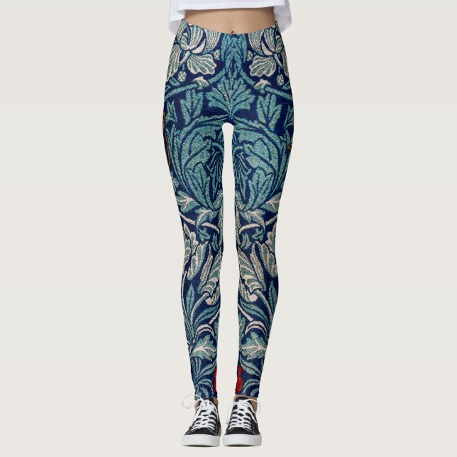 Tulip and Rose, William Morris Leggings (Front)