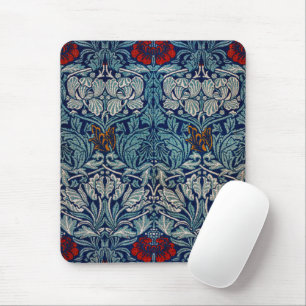 Tulip and Rose, William Morris Mouse Mat