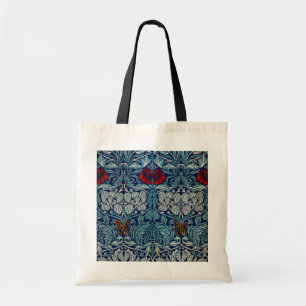 Tulip and Rose, William Morris Tote Bag