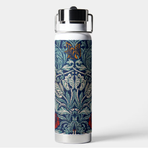 Tulip and Rose, William Morris Water Bottle
