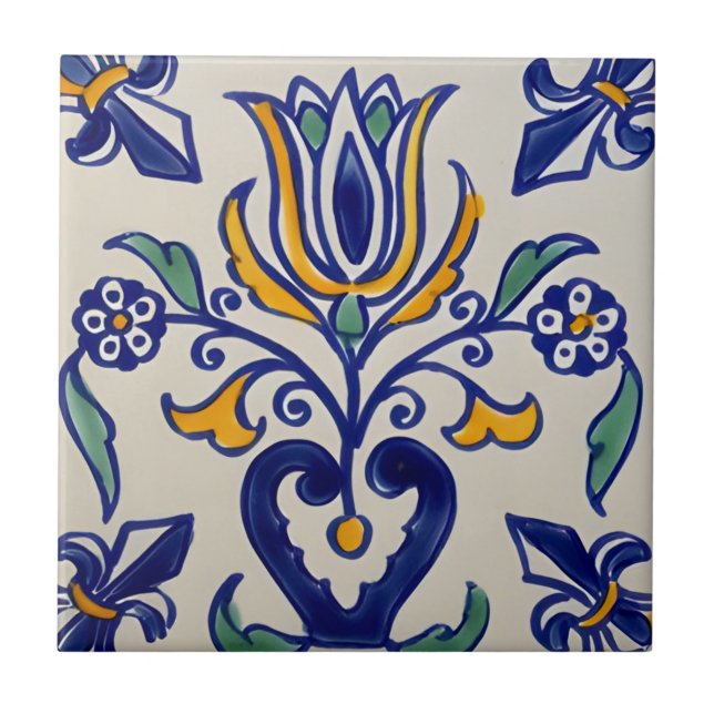 tulip art tiles design (Front)