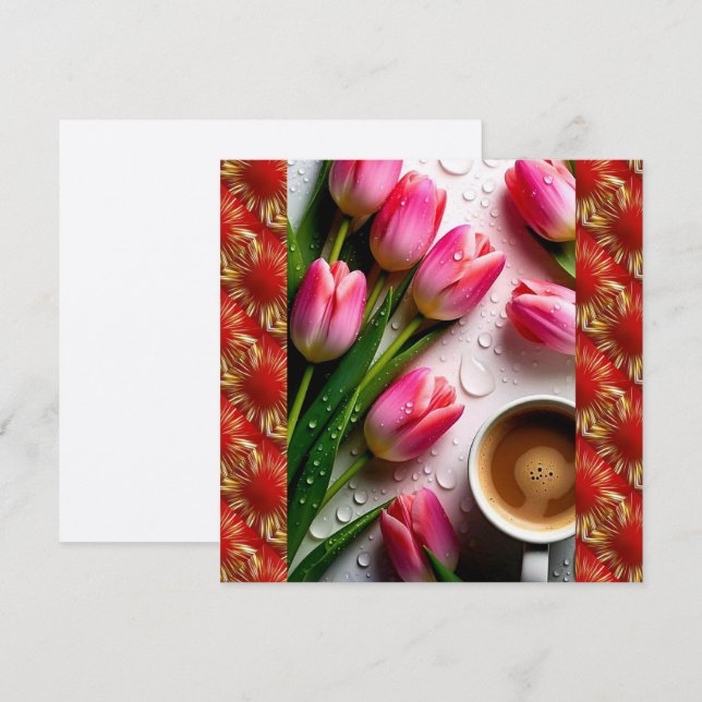 Tulip Bag Invitation (Front/Back)