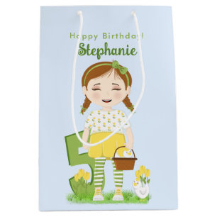 Tulip Birthday Medium Gift Bag