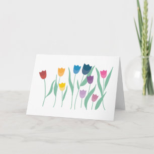 Tulip Border Card