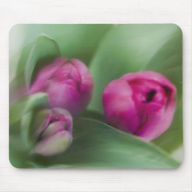 Tulip Bouquet Mouse Mat (Front)