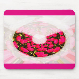 Tulip bouquet mouse mat