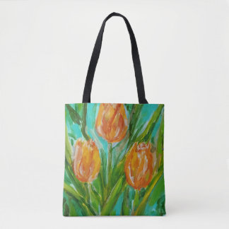 Tulip Bunch Tote Bag