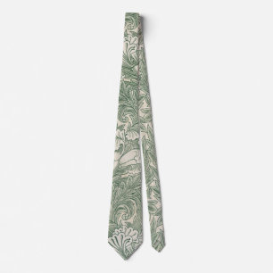 Tulip by William Morris, Vintage Floral Art Tie