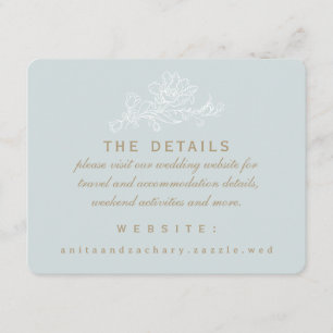 Tulip Cascade Pale Blue detail card