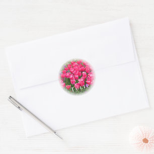 Tulip Classic Round Sticker