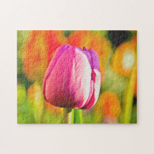 Tulip Collage Jigsaw Puzzle