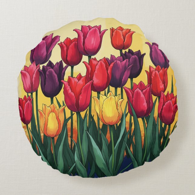 tulip cushion (Back)