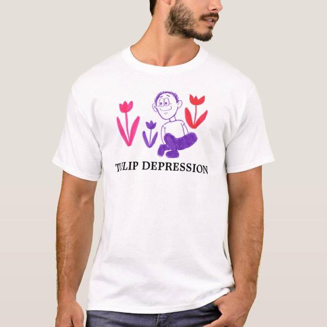 TULIP DEPRESSION T-Shirt (Front)