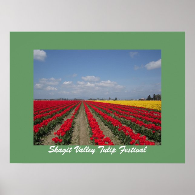 Tulip Festival, Skagit Valley Tulip Festival Poster (Front)