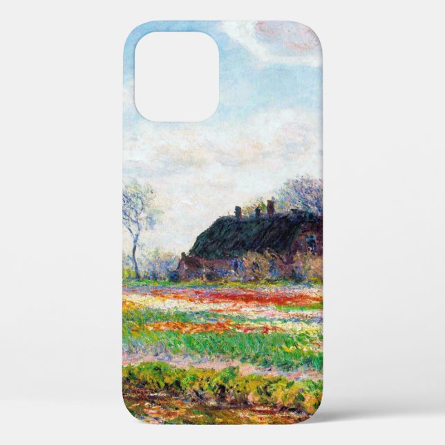 Tulip Fields in the Netherlands, Monet Case-Mate iPhone Case (Back)