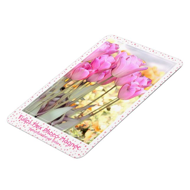 Tulip [Flex Photo Magnet] Magnet (Left Side)