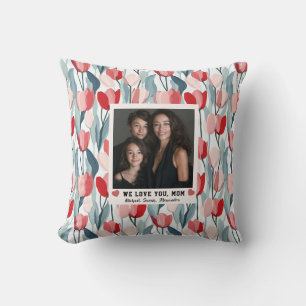 Tulip Flower Grandma GrandMom Sofa Cushion