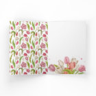 Tulip Flower Personalised Mothers Day Photo