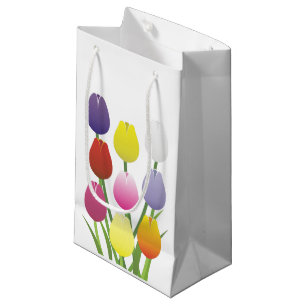 Tulip Flower Small Gift Bag