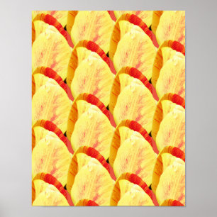 Tulip Flowers Pattern  Poster
