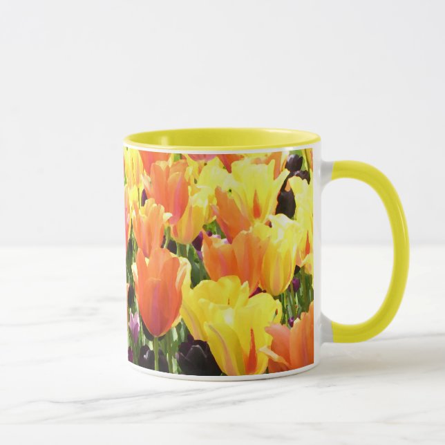 Tulip Garden III Mug (Right)
