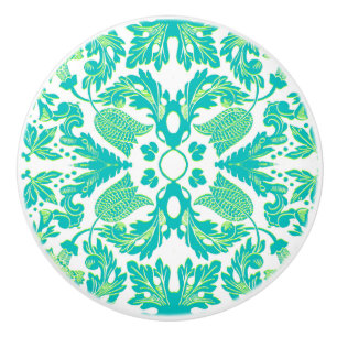 Tulip Garden - Vintage Mod Flower Ceramic Knob