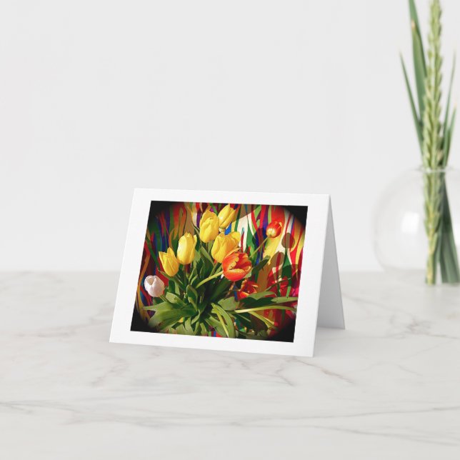 Tulip Greeting Card (Front)