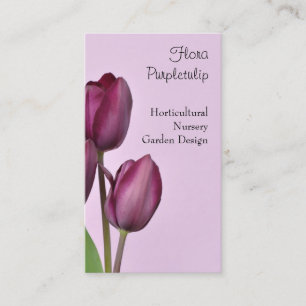 Tulip Horticultural business card