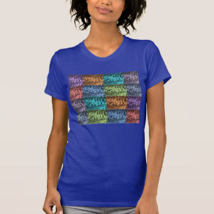 Tulip Jersey T-Shirt (Lapis) - Multi-Coloured