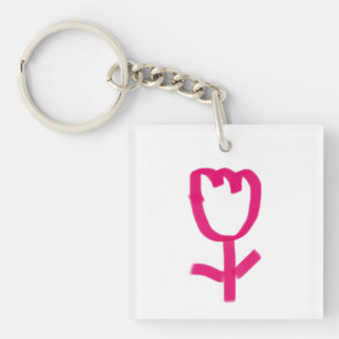 Tulip key ring